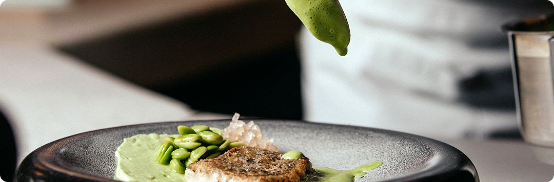food on a plate
