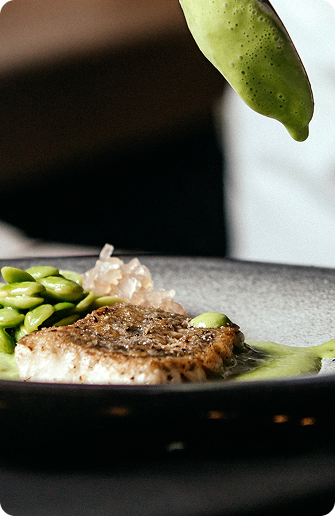 food on a plate