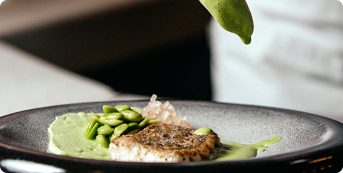 food on a plate